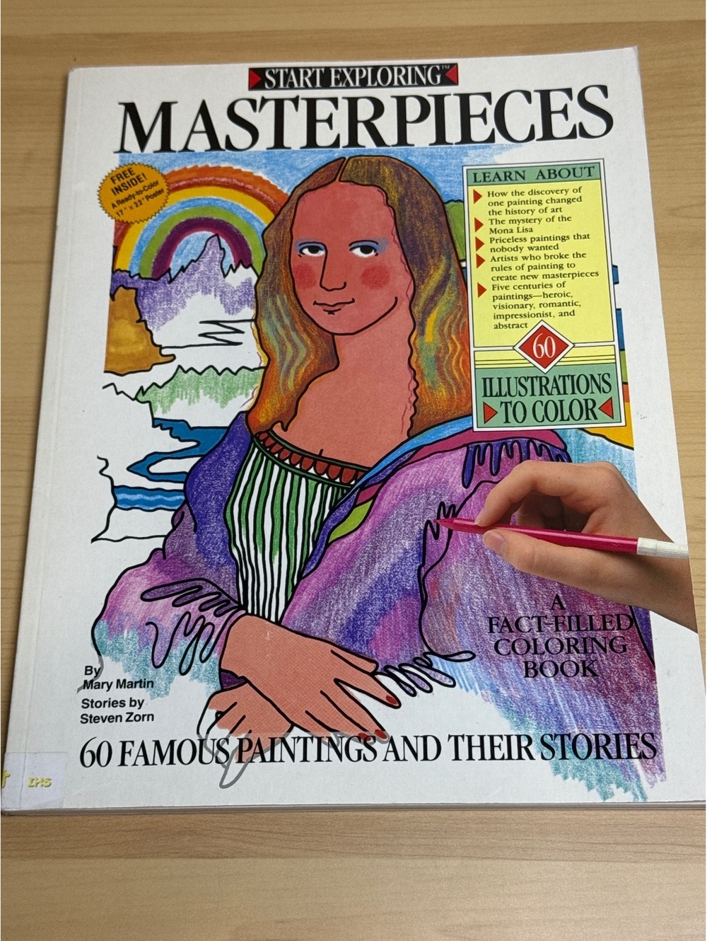 Masterpieces: A Fact-Filled Coloring Book with 60 Famous Paintings and Their Art